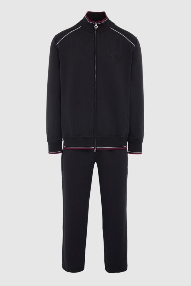 Stefano Ricci sports suit for men made of cotton and elastane black 164527 - photo 1