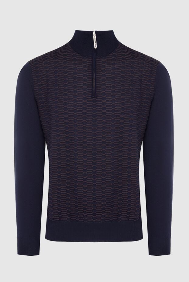 Stefano Ricci troyer in cashmere and silk with a stand-up collar and a short zip 164531 - photo 1