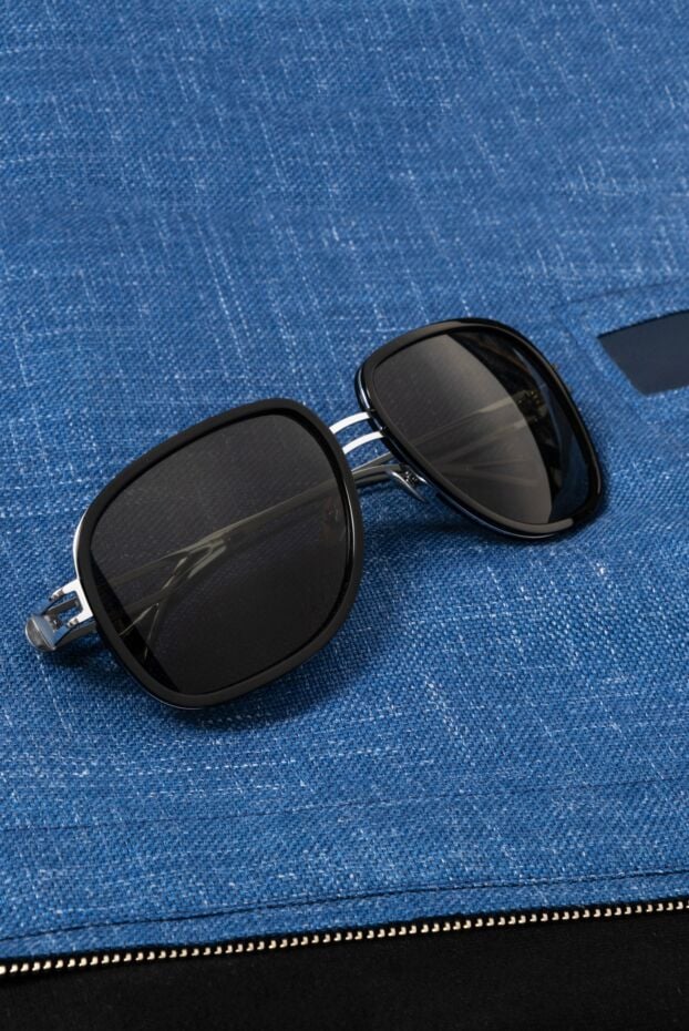 Stefano Ricci men's gray metal and plastic sunglasses for sun protection 164534 - photo 2