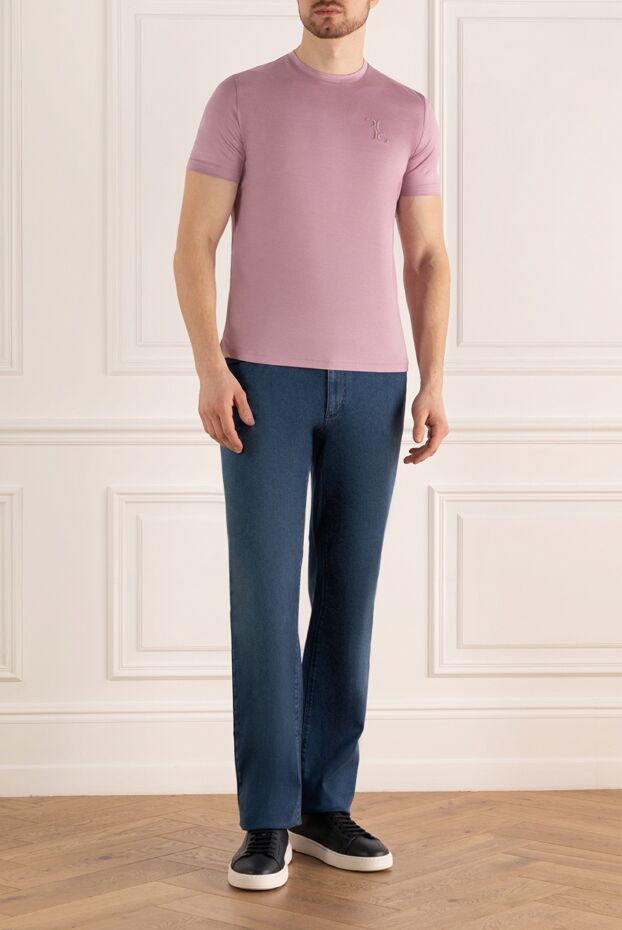 Zilli universal summer jeans with diagonal pocket trim 164626 - photo 2