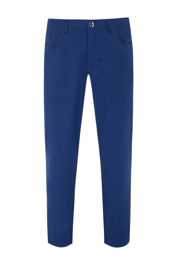 Zilli man blue cotton trousers for men 164649 - photo 1