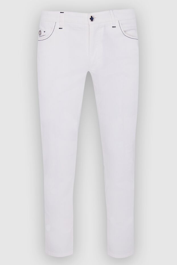 Zilli man white cotton jeans for men buy with prices and photos 164656 - photo 1