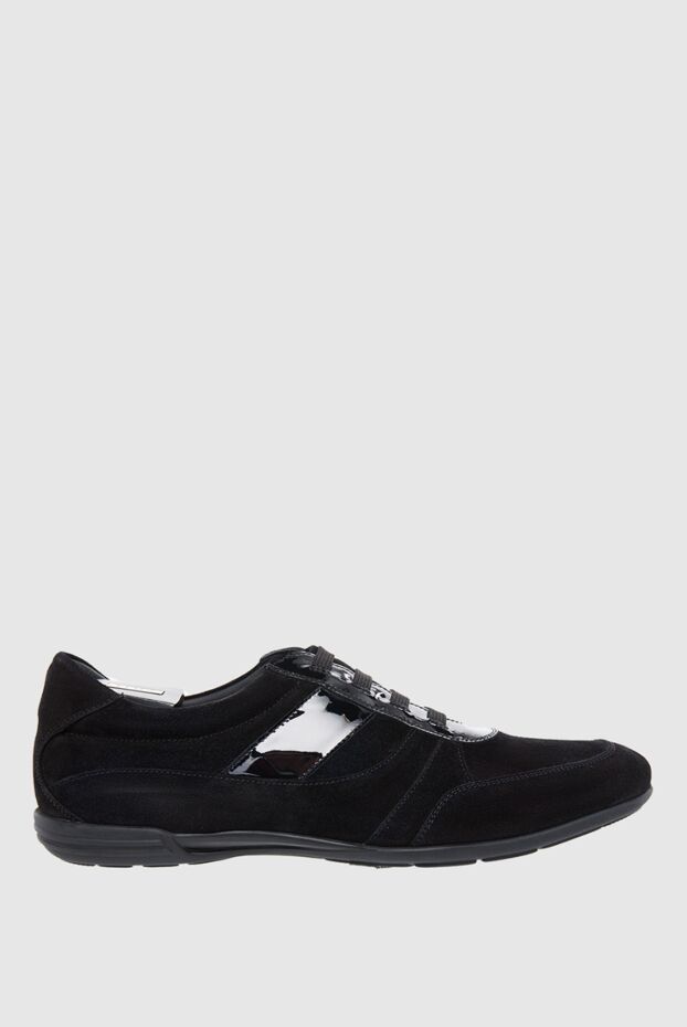 Zilli man black suede sneakers for men buy with prices and photos 164707 - photo 1