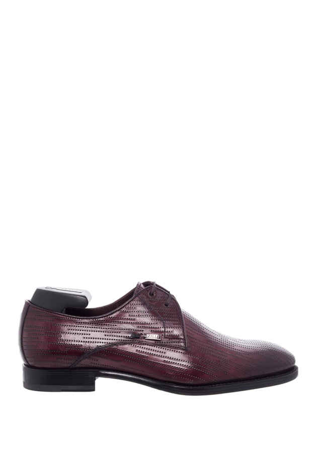 Zilli man shoes for men made of leather burgundy buy with prices and photos 164718 - photo 1