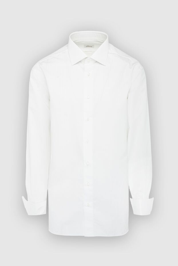 Brioni чоловічі рубашка з бавовни біла чоловіча купити фото з цінами 164765 - фото 1