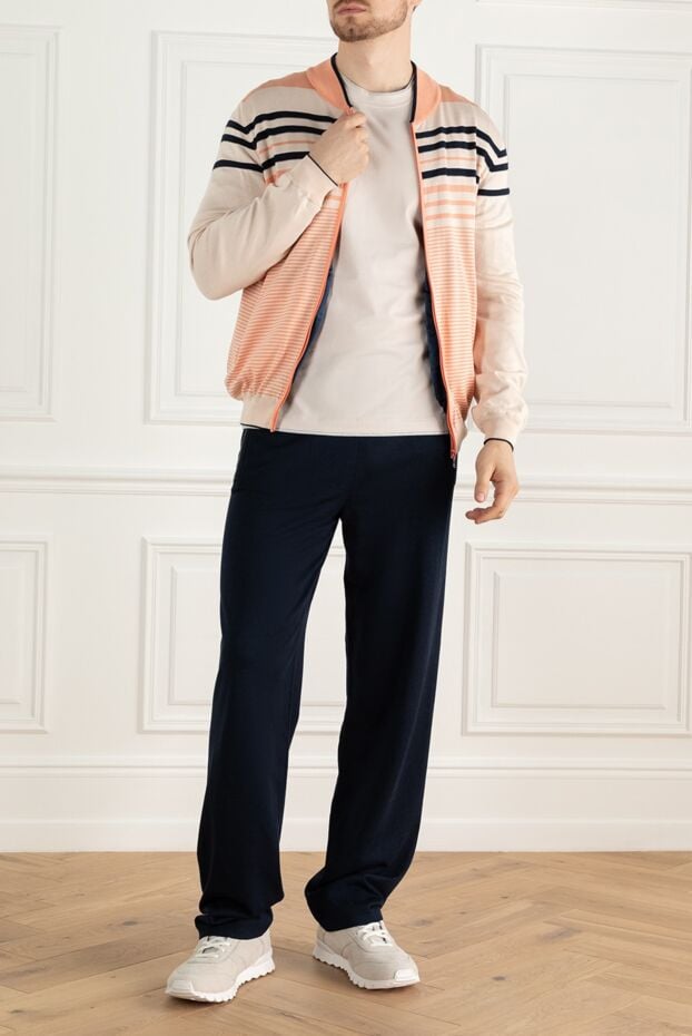 Zilli beige cotton and silk sports suit for men 164782 - photo 2
