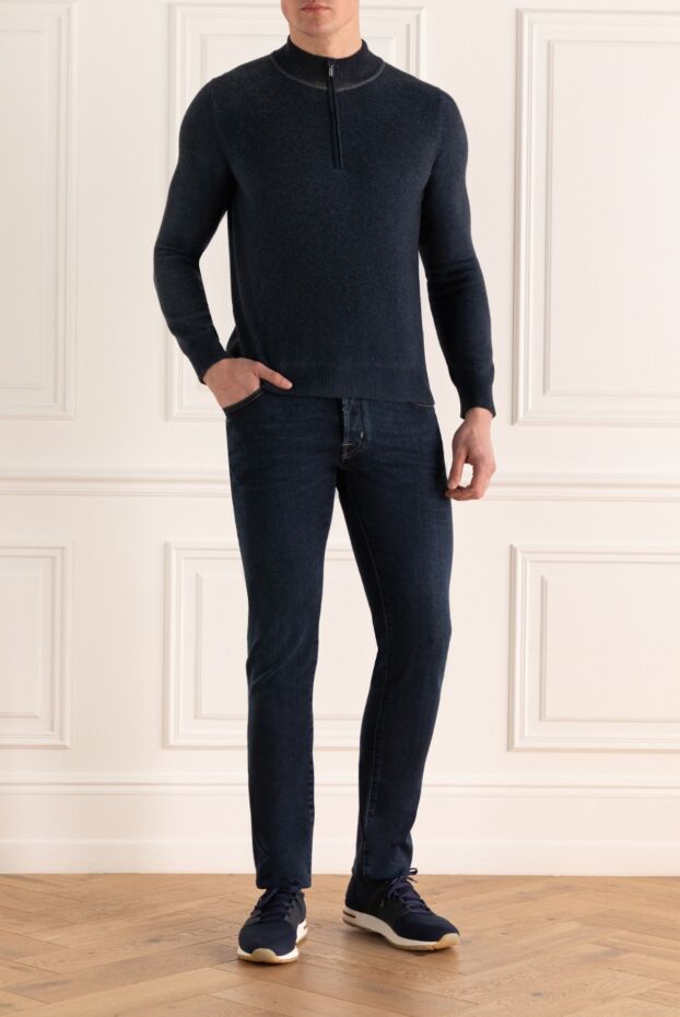 Zilli man troyer cashmere blue for men buy with prices and photos 164800 - photo 2