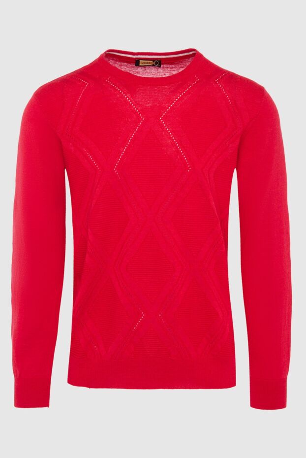 Zilli man silk and linen jumper red for men buy with prices and photos 164824 - photo 1