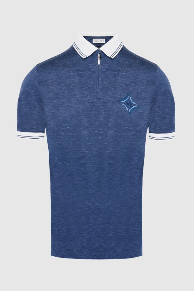 Zilli man cotton polo blue for men buy with prices and photos 164924 - photo 1