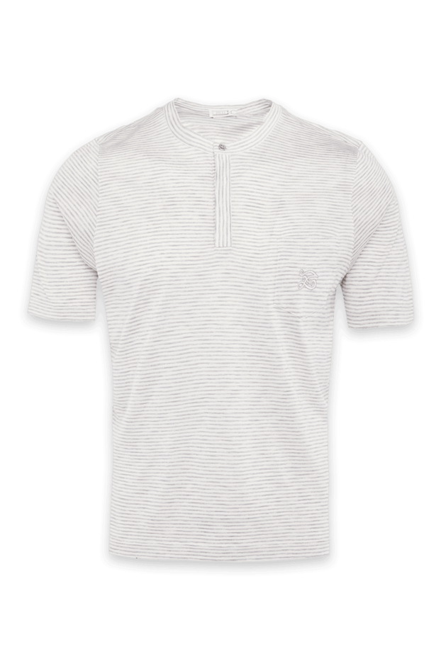 Zilli man white silk polo for men buy with prices and photos 165011 - photo 1