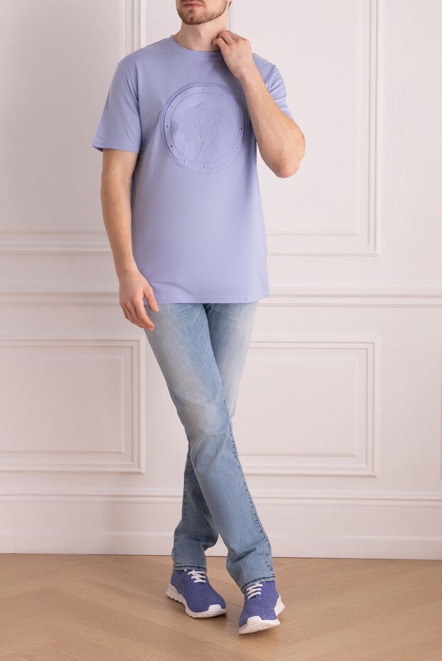 Jacob Cohen man blue cotton and elastane jeans for men buy with prices and photos 165090 - photo 2