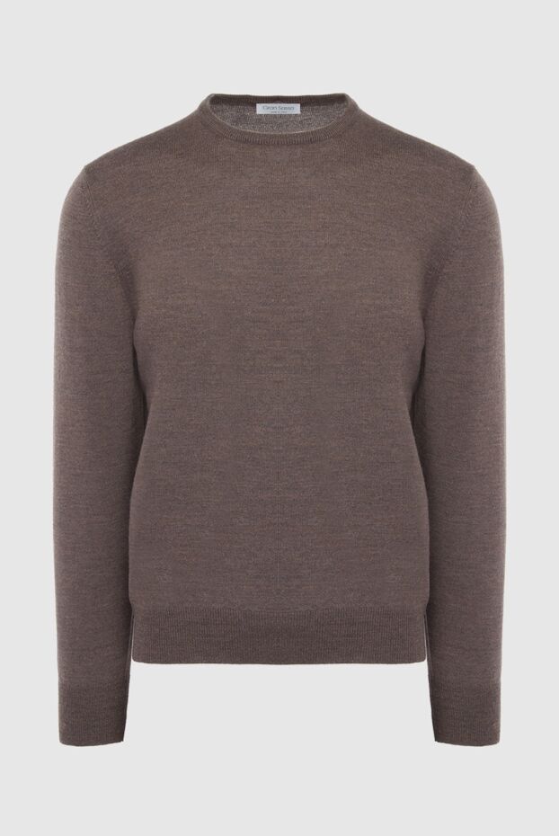 Gran Sasso man brown wool jumper for men buy with prices and photos 165387 - photo 1