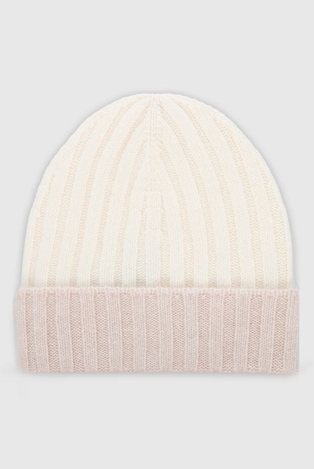Gran Sasso white cashmere hat for men 165443 - photo 1