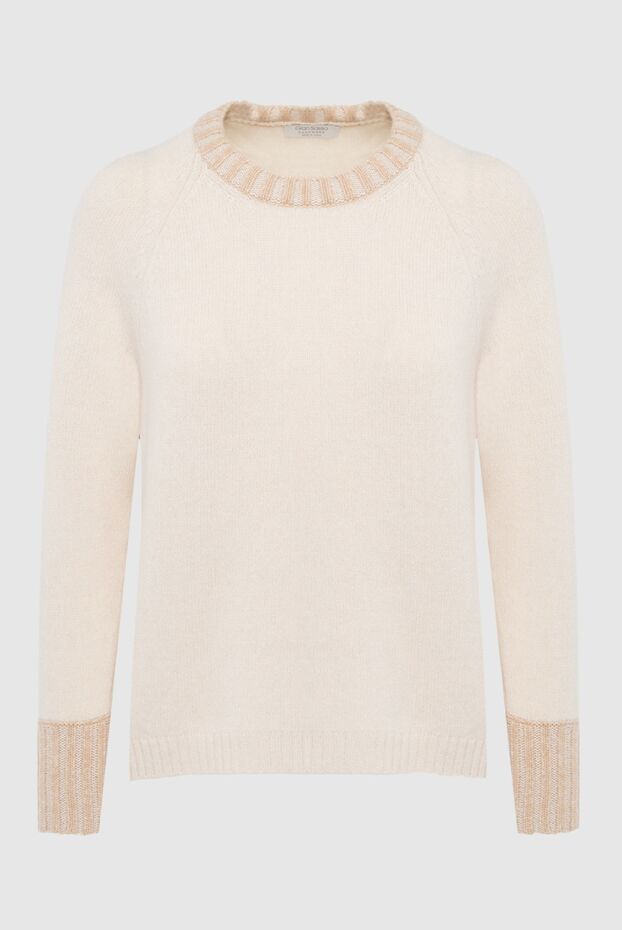 Gran Sasso woman beige cashmere jumper for women buy with prices and photos 165526 - photo 1