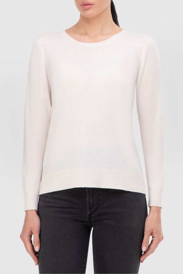 Gran Sasso woman women's white wool jumper buy with prices and photos 165529 - photo 2