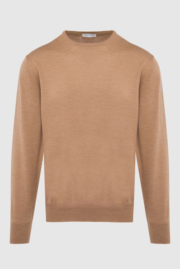 Gran Sasso man brown wool jumper for men buy with prices and photos 165645 - photo 1