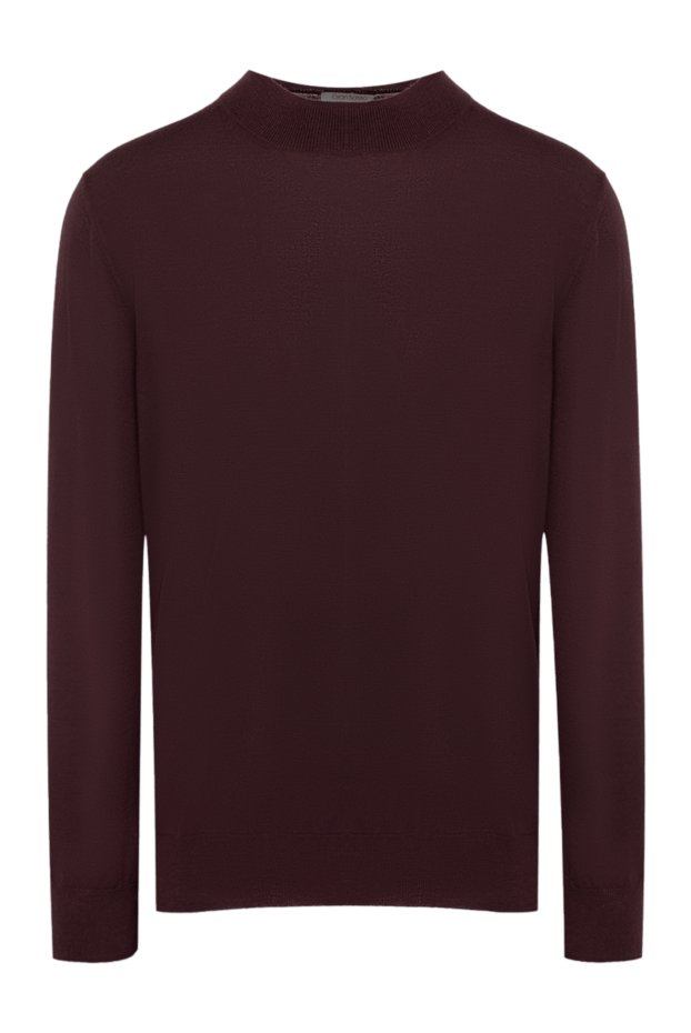 Gran Sasso man cashmere jumper burgundy for men buy with prices and photos 165724 - photo 1