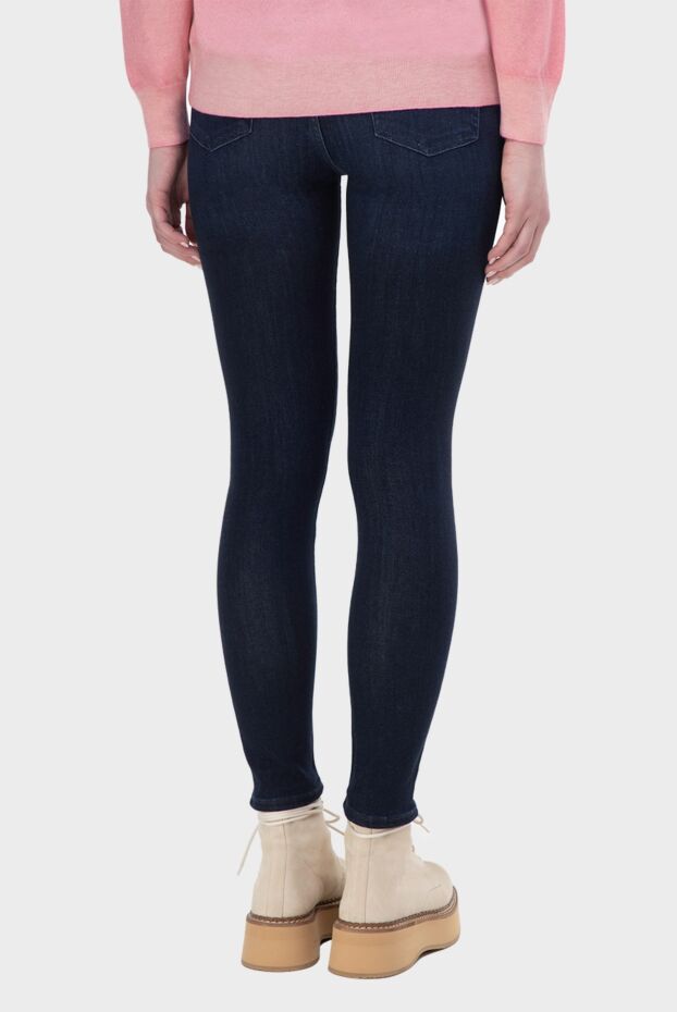 Citizens of Humanity women's dark blue straight cut jeans made of cotton and silk 165773 - photo 3
