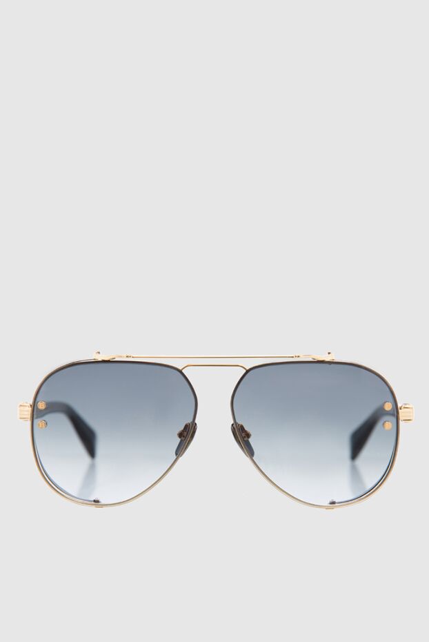 Balmain man sunglasses made of metal and plastic, yellow, for men buy with prices and photos 165800 - photo 1