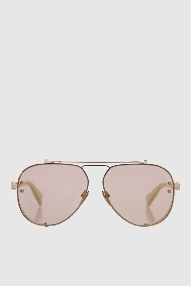 Balmain man beige men's sunglasses made of metal and plastic buy with prices and photos 165801 - photo 1