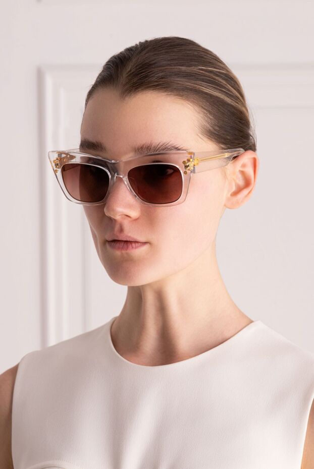 Balmain женские очки солнцезащитные желтые женские купить с ценами и фото 165803 - фото 2