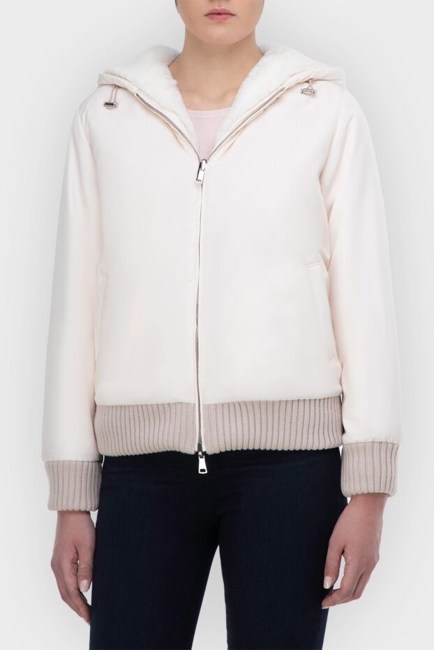 Fabio Gavazzi jacket made of natural fur and polyester pink for women 165815 - photo 3