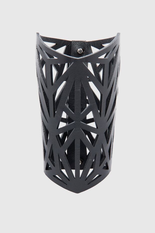 PRITCH London bracelet for women black leather in an original pattern 165909 - photo 3