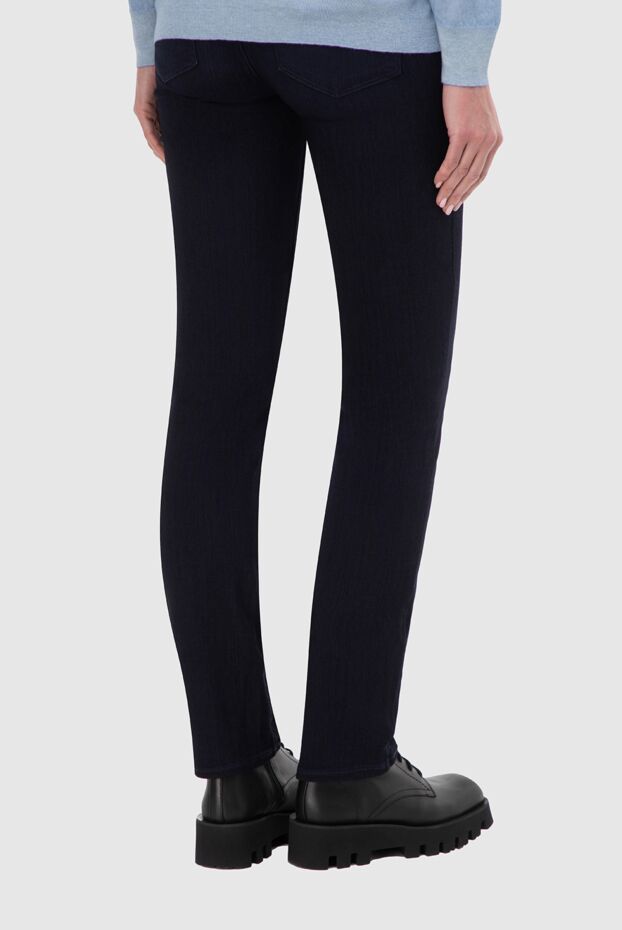 Paige blue women's jeans with contrasting buttons 165942 - photo 3