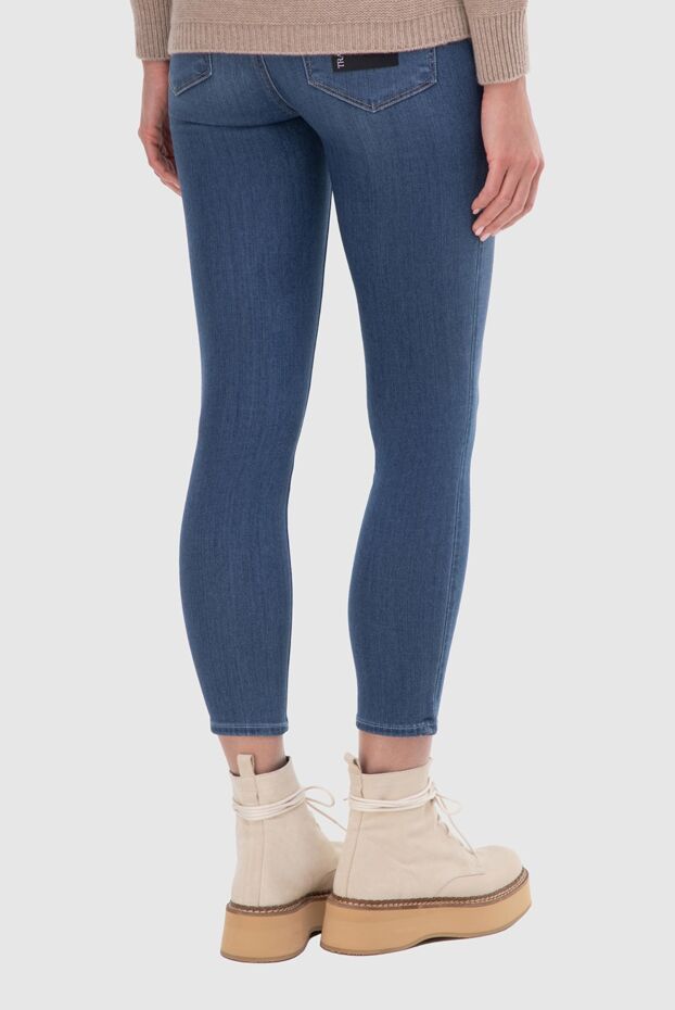 Paige blue women's anatomical cropped jeans 165945 - photo 3