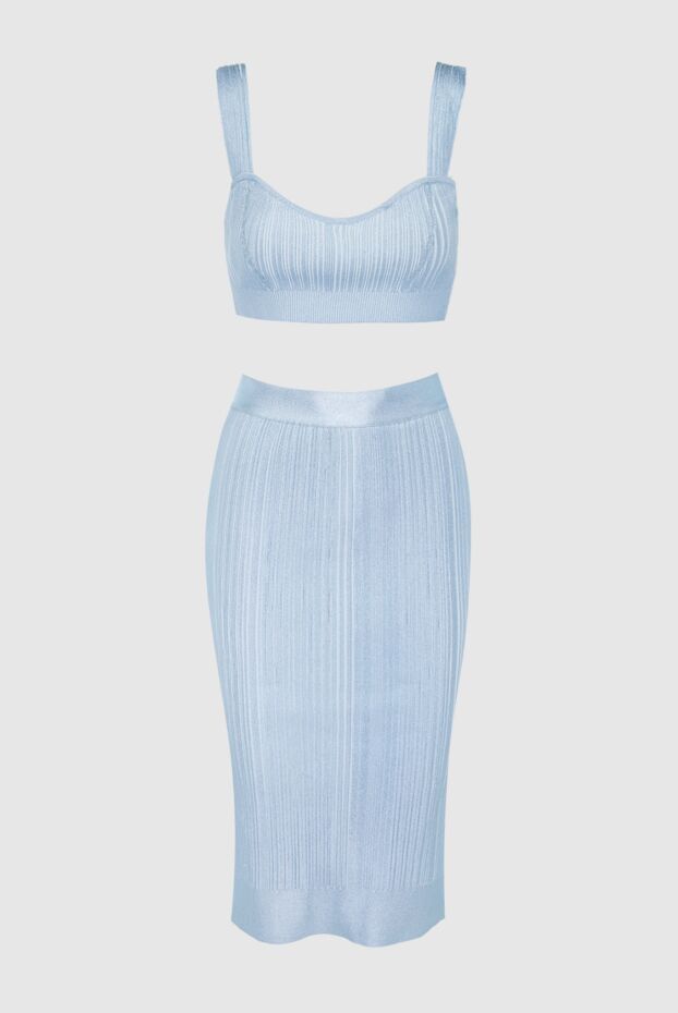 Herve Leger woman women's blue suit with skirt buy with prices and photos 166179 - photo 1