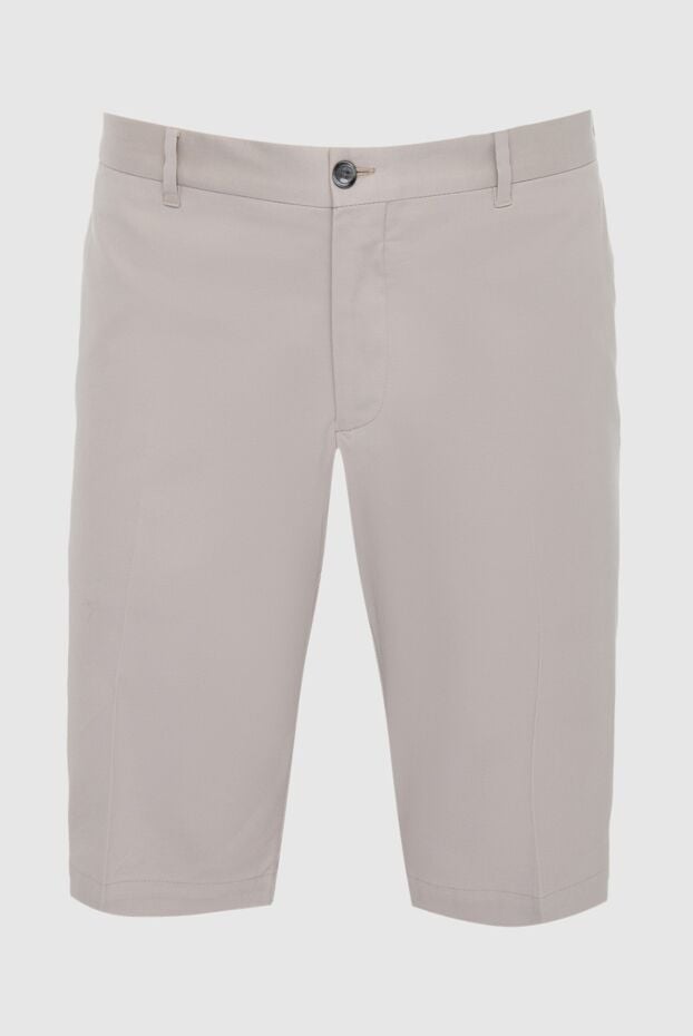 Tombolini men's cotton shorts in neutral beige tone 166190 - photo 1
