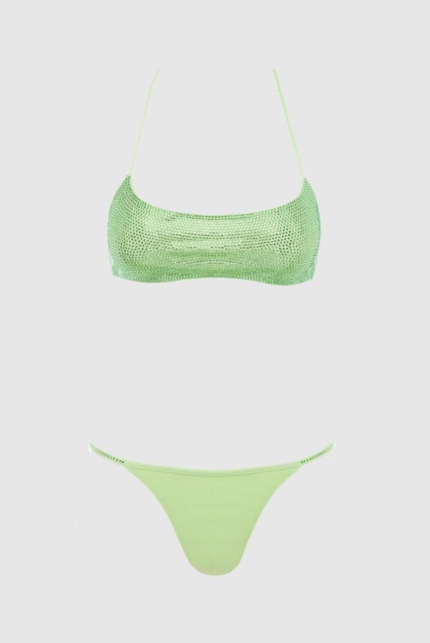 The Andamane women's two-piece swimsuit made of nylon and elastane green 166265 - photo 1
