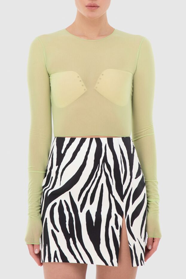 The Andamane green acrylic and elastane top for women 166281 - photo 3