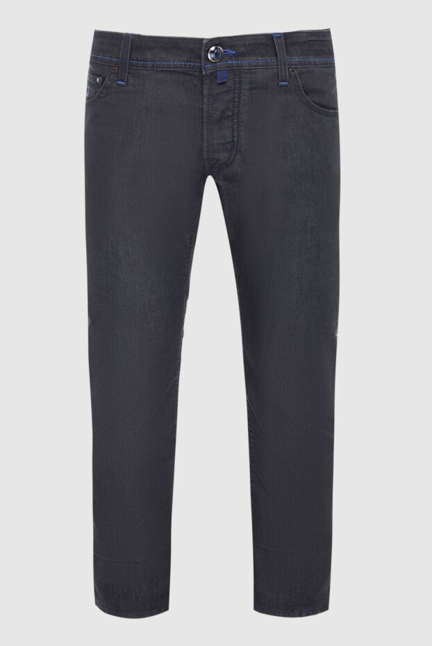 Jacob Cohen мужские джинсы из хлопка и полиэстера синие мужские купить с ценами и фото 166421 - фото 1