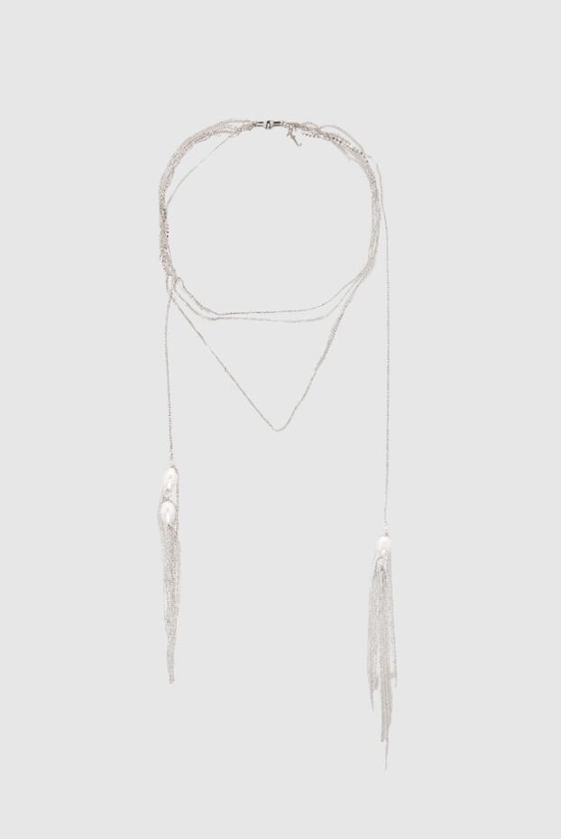 Fabiana Filippi женские ожерелье из металла белое женское купить с ценами и фото 166438 - фото 1