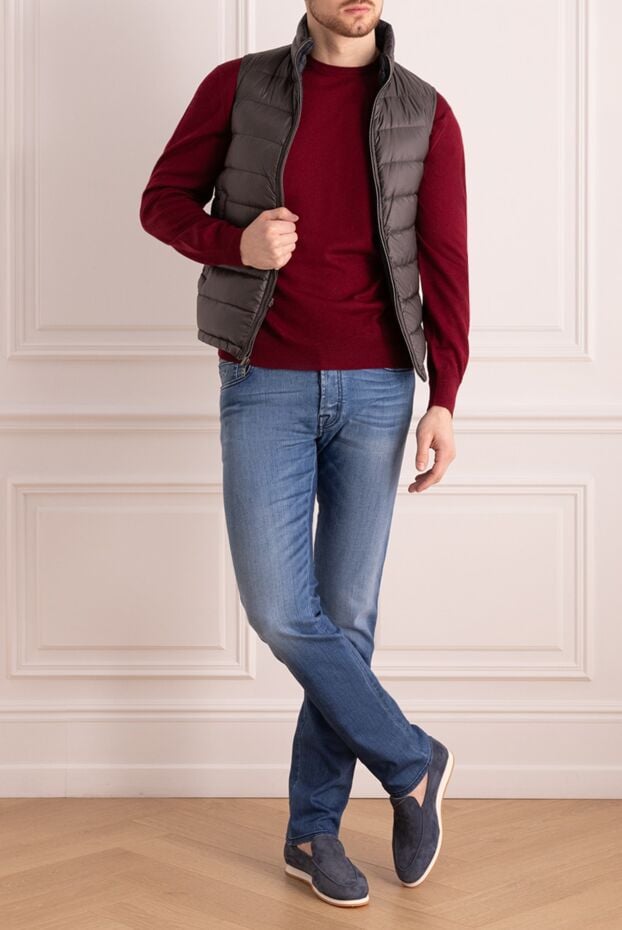 Herno double-sided vest made of polyamide, blue for men. 166444 - photo 2