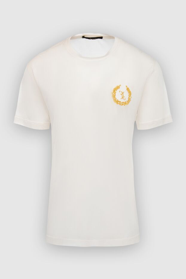 Billionaire man white cotton and elastane t-shirt for men buy with prices and photos 166471 - photo 1