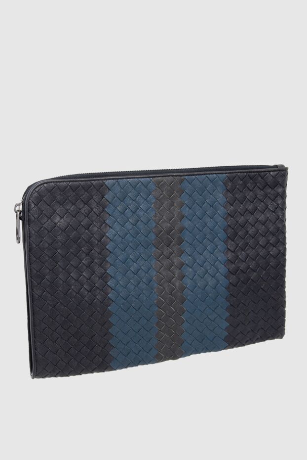 Bottega Veneta man folder made of genuine leather black for men buy with prices and photos 166518 - photo 2