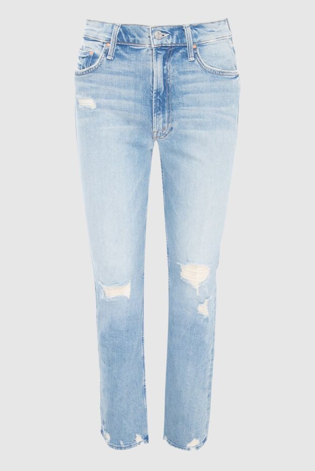 Mother Denim woman blue cotton jeans for women buy with prices and photos 166667 - photo 1