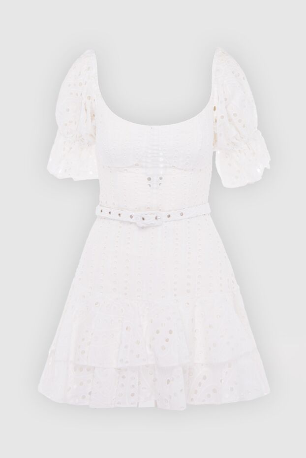 Charo Ruiz woman white cotton and polyester dress for women buy with prices and photos 166796 - photo 1