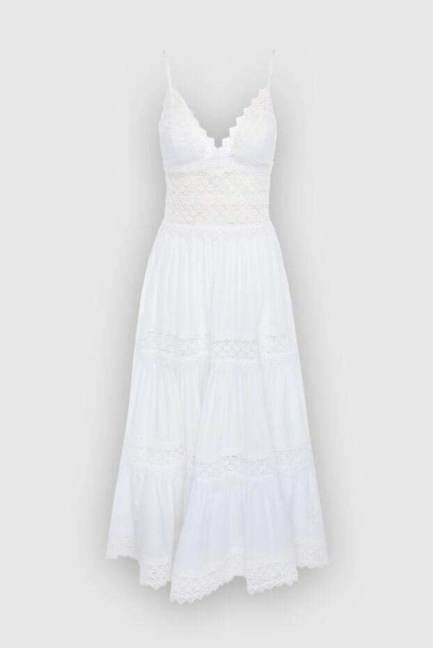 Charo Ruiz woman white cotton and polyester dress for women buy with prices and photos 166803 - photo 1