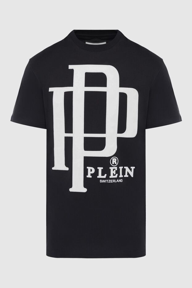 Philipp Plein чоловічі футболка з бавовни чорна чоловіча купити фото з цінами 166824 - фото 1