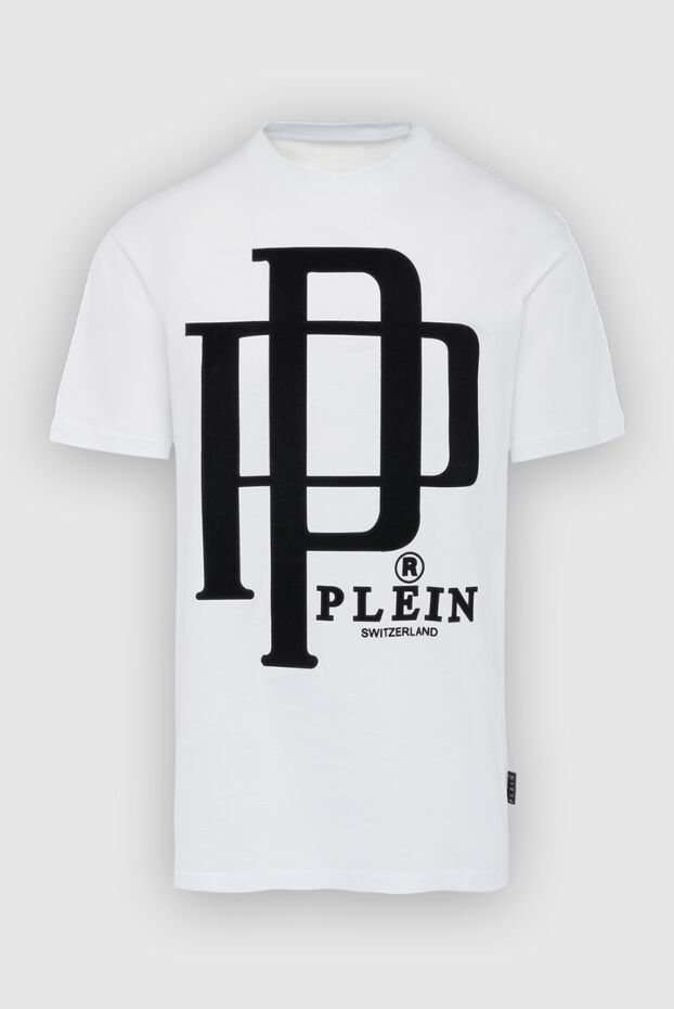 Philipp Plein man white cotton t-shirt for men buy with prices and photos 166825 - photo 1