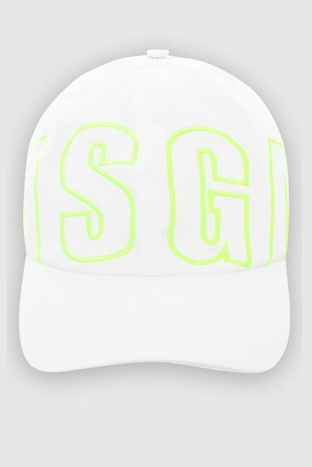 MSGM woman white cotton cap for women buy with prices and photos 166851 - photo 1