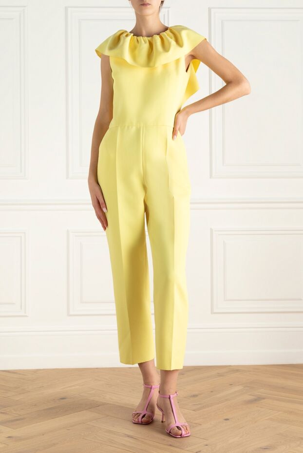 MSGM women's yellow jumpsuit 166865 - photo 3