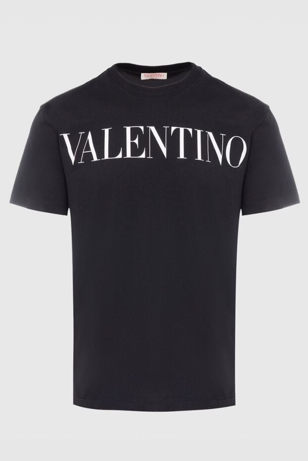 Valentino black cotton t-shirt for men 166943 - photo 1