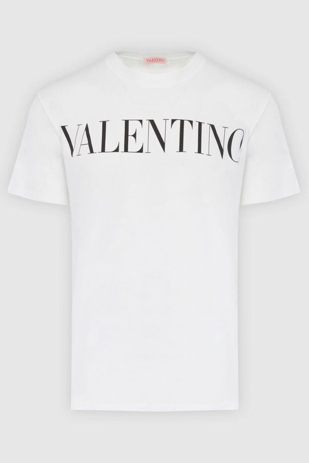 Valentino man white cotton t-shirt for men buy with prices and photos 166944 - photo 1