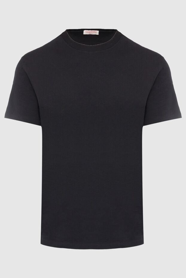 Valentino man black cotton t-shirt for men buy with prices and photos 166946 - photo 1