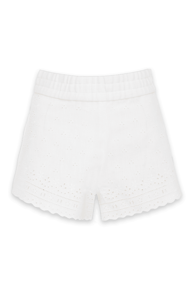 Dolce & Gabbana woman white linen shorts for women buy with prices and photos 166962 - photo 1