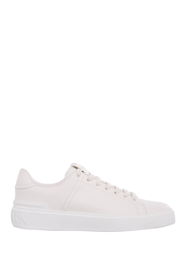 Balmain man white leather sneakers for men buy with prices and photos 167043 - photo 1